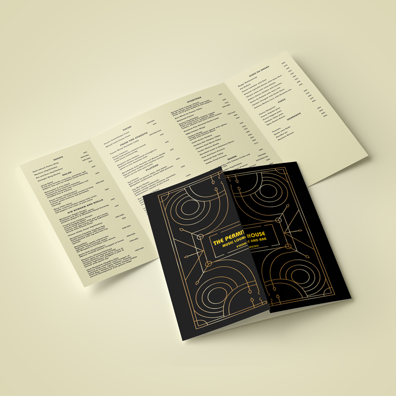 The Permit House — Brochures & flyers