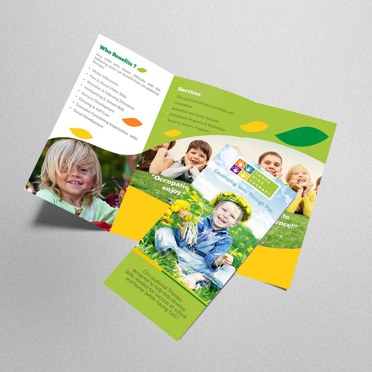 Tampa Kids Therapy — Brochures & flyers