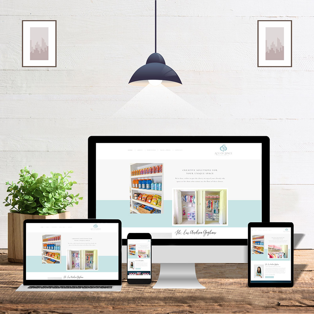 Ace of Space — Website design