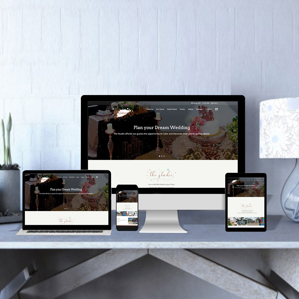 The Studio by Merriment — Website design
